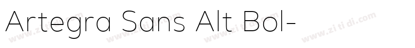 Artegra Sans Alt Bol字体转换 Artegra Sans Alt Bol字体转换